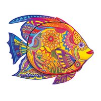 Quebra-Cabeça de Madeira Peixe 100 Peças Multikids - BR1680