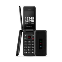 Celular Obabox Oba Fone Flip com números grandes, teclas falantes e Botão SOS - OB037