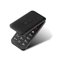 Oba Fone Flip Celular fácil de usar, com números grandes, teclas falantes e Botão SOS - OB037