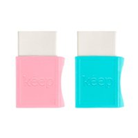 Borracha Pastel Colors com Cinta Blister c/ 2 Uni Keep - EI130
