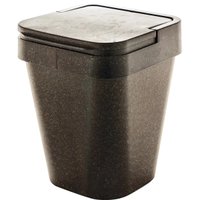 Lixeira Plástica Eco Sustentável 5 Litros Banheiro Cozinha Madeira LX820MD - Madeira
