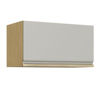 Armário Aéreo Basculante Cairo 3280 Casamia - Louro Freijó/Off White -