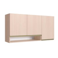 Armário Aéreo Para Cozinha 3 Portas Com Nicho Be Mobiliario