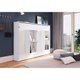 Cama Articulável Horizontal Casal Latino - Branco