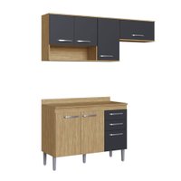 Conjunto de Cozinha Bélgica 4 Peças com Tampo A3092 Casamia
