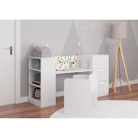 Kit Mesa escrivaninha e Cadeira Infantil Reguláveis Be mobiliário