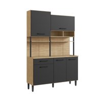 Kit Cozinha Compacta Maori 5 Portas CasaMia