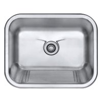 Cuba Tanque De Aço Inox Escovado 1mm C100 55x45x22,5 Cm