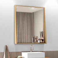Espelheira para Banheiro Oslo com Moldura Móveis Bosi