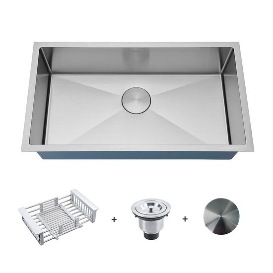 Kit Cuba Gourmet com Acessórios Solo 75x40 e Válvula e Escorredor e Tampa Decorativa Arell