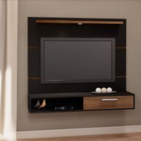 Painel para TV Porto 120x135x35cm em MDP Estilare Móveis