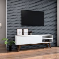 Rack Houston 57x160x30cm em MDP Estilare Móveis