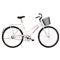 Bicicleta Aro 26 Feminina Freio no Pé CP Classic - Branco