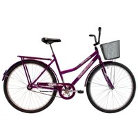 Bicicleta Aro 26 Feminina Freio no Pé CP Classic - Violeta