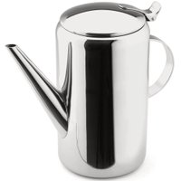 Bule de Café Jarra para Leite com Alça e Bico de Aço Inox 1,1l Leiteira Forma Inox