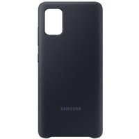 Capa Protetora De Silicone Original Samsung Galaxy A51 Preta