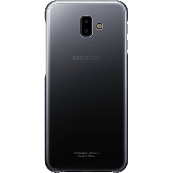 Capa Protetora Degradê Original Samsung Galaxy J6 Plus Preta