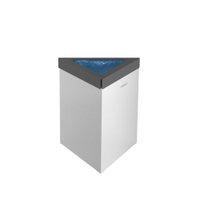 Lixeira Tramontina Terni 30 Litros em Aço Inox Scotch Brite