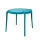 Mesa Tramontina Clarice Azul Claro 79 cm em Polipropileno e Fibra de Vidro