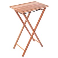 Bancada de Madeira Teca para Churrasco Tramontina 58 x 38 cm Natural