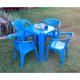 Mesa Tramontina Tambaú 68x68x72 cm em Polipropileno Azul