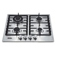 Cooktop a Gás 04 Bocas EOS ECG04 Inox Bivolt