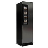 Cervejeira Vertical Metalfrio Beer Maxx 300 Porta Glass Viewer 336L Aço Inox VN28TP 220V