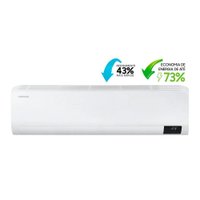 Ar Condicionado Split 12000 BTUs High Wall Inverter Samsung Ultra Quente e Frio AR12BSHZCWKNAZ 220V