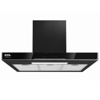 Coifa e Depurador de Parede EOS 90cm ECO90PTDP Premium Digital Touch Inox Preta 110V