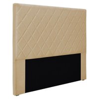 Cabeceira Queen 1,60m Esmeralda Linho Dourado - Pallazio