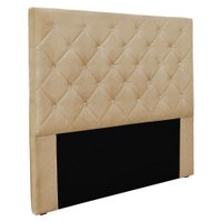 Cabeceira King 1,95m Tânia Linho Dourado - Pallazio