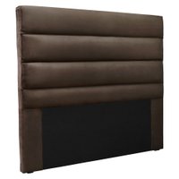Cabeceira Solteiro 0,90m La Italiana Veludo Marrom - Pallazio