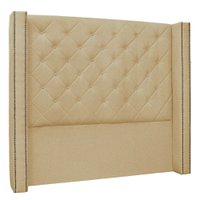 Cabeceira King 1,95m Vicenza Linho Dourado - Pallazio