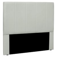 Cabeceira Queen 1,60m Ravenna Veludo Cinza Prata - Pallazio