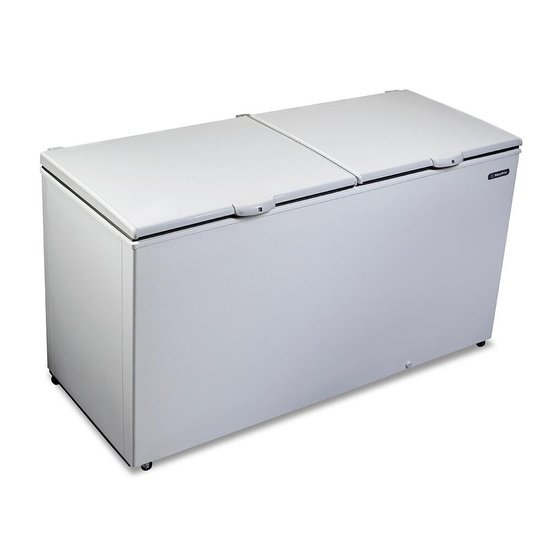 Freezer e Refrigerador Horizontal Metalfrio (Dupla Ação) 2 tampas 546 litros DA550 220V