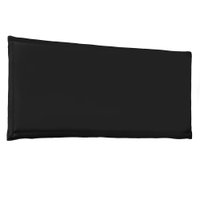 Cabeceira Painel Solteiro 0,90m Veneza Corano Preto - Pallazio