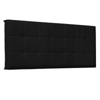 Cabeceira Painel Casal 1,40m Verona Corano Preto - Pallazio