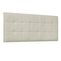 Cabeceira Painel Solteiro 0,90m Verona Corano Marfim - Pallazio