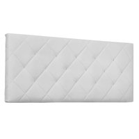 Cabeceira Painel Solteiro 0,90m Tânia Corano Branco - Pallazio