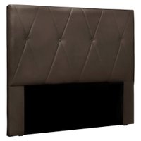 Cabeceira King 1,95m Aquilla Veludo Marrom - Pallazio