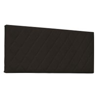 Cabeceira Painel Solteiro 0,90m Esmeralda Corano Marrom - Pallazio