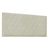 Cabeceira Painel Solteiro 0,90m Esmeralda Corano Marfim - Pallazio