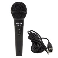 Microfone Dinâmico com Fio TK 10 Onyx