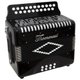 Acordeon 8 Baixos 21 Botões TA 821BS Preto Thommasi