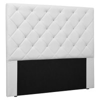 Cabeceira King 1,95m Tânia Corano Branco - Pallazio
