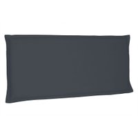 Cabeceira Painel King 1,95m Veneza Suede Cinza - Pallazio