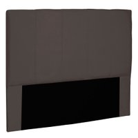 Cabeceira Solteiro 0,90m Ravenna Suede Marrom Café - Pallazio