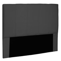 Cabeceira King 1,95m Ravenna Suede Preto - Pallazio