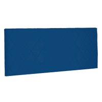 Cabeceira Painel Queen 1,60m Esmeralda Suede Azul Marinho - Pallazio