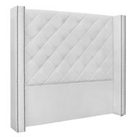 Cabeceira King 1,95m Vicenza Corano Branco - Pallazio